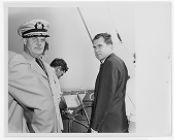 Richard Nixon and United States Coast Guard Auxiliary members
